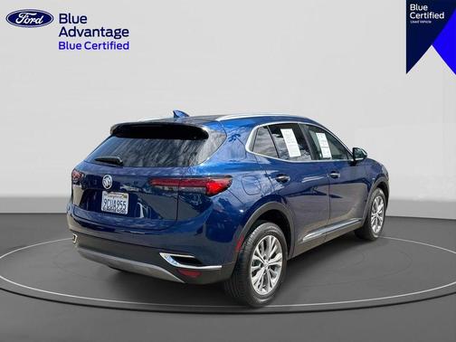 Sapphire Metallic 2022 Buick Envision Preferred