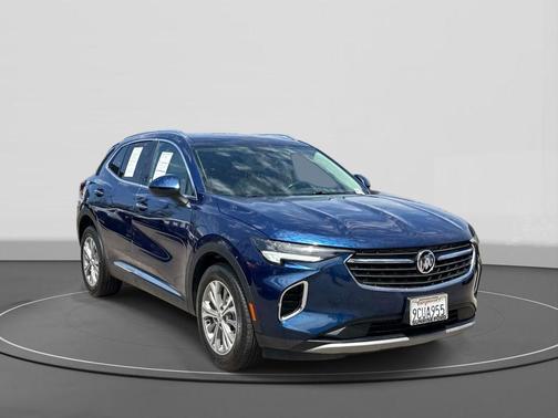 Sapphire Metallic 2022 Buick Envision Preferred