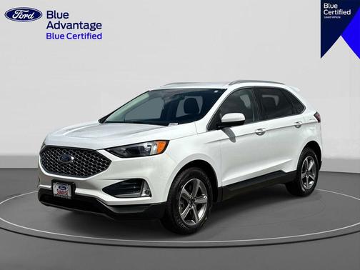Oxford White 2024 Ford Edge SEL