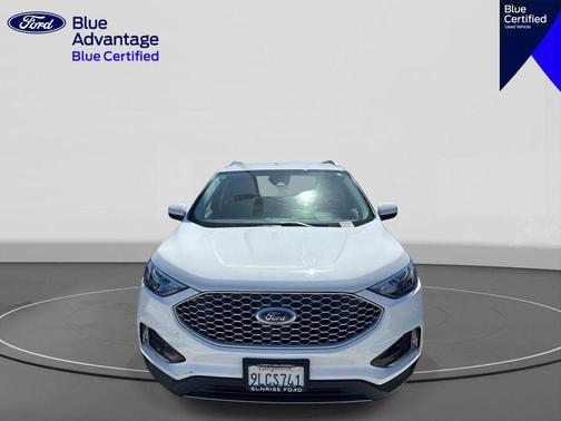 Oxford White 2024 Ford Edge SEL