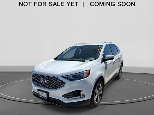 Oxford White 2024 Ford Edge SEL
