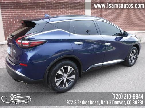 Deep Blue Pearl 2020 Nissan Murano SV Intelligent AWD