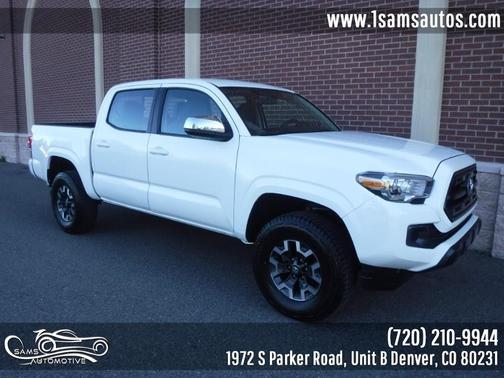 Super White 2016 Toyota Tacoma SR
