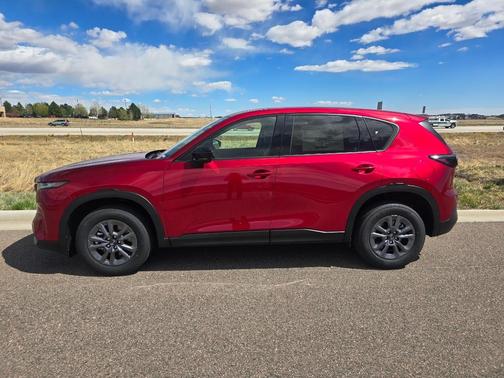Soul Red Crystal Metallic 2026 Mazda CX-5 Select