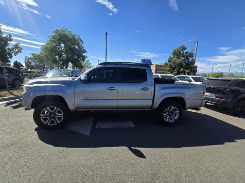 Silver Sky Metallic 2017 Toyota Tacoma Limited