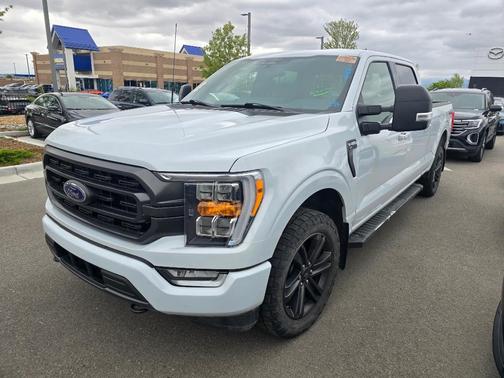 Space White Metallic 2022 Ford F-150 XLT
