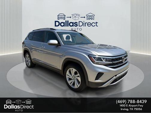 Pyrite Silver Metallic 2023 Volkswagen Atlas 3.6L SE w/Technology
