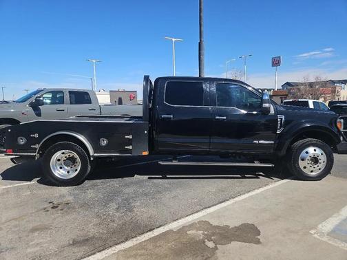 Shadow Black 2017 Ford F-450 Platinum