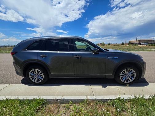 Machine Gray Metallic 2025 Mazda CX-90 3.3 Turbo Preferred