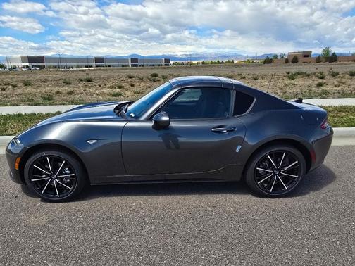 Machine Gray Metallic 2026 Mazda MX-5 Miata RF Grand Touring