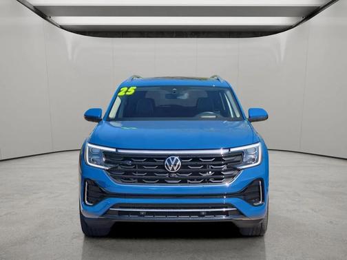 Mountain Lake Blue Metallic 2025 Volkswagen Atlas 2.0T SEL Premium R-Line 4MOTION