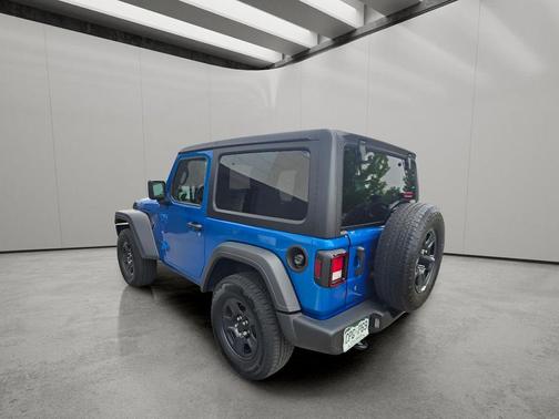 Hydro Blue Pearlcoat 2024 Jeep Wrangler Sport