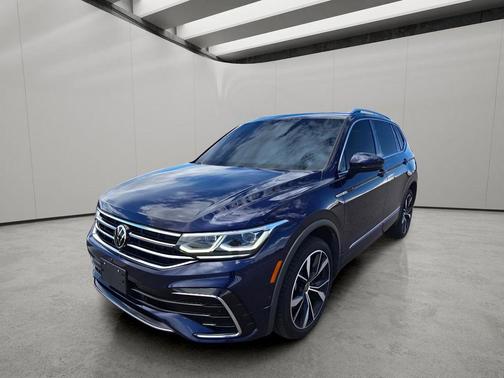 Atlantic Blue Metallic 2022 Volkswagen Tiguan 2.0T SEL R-Line 4MOTION SUV