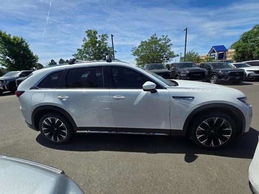 Rhodium White Premium 2024 Mazda CX-90 PHEV Premium Plus