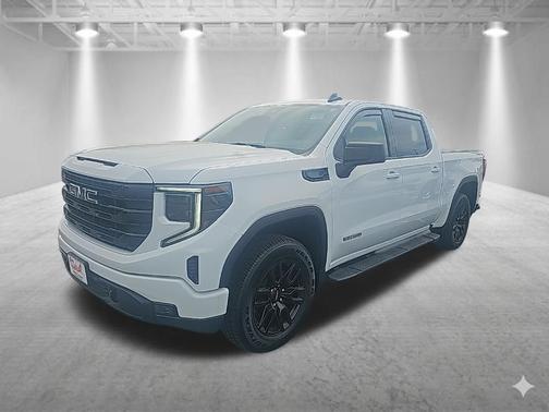 Summit White 2023 GMC Sierra 1500 Elevation