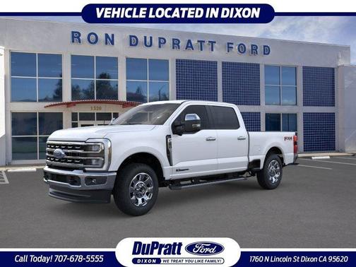 Star White Metallic Tri-Coat 2026 Ford F-250 Lariat