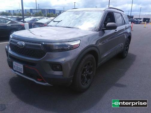 Carbonized Gray Metallic 2022 Ford Explorer Timberline