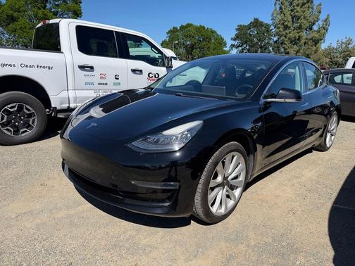 Solid Black 2018 Tesla Model 3 Long Range