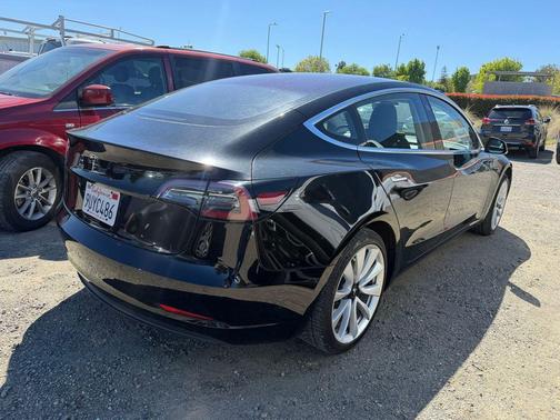 Solid Black 2018 Tesla Model 3 Long Range