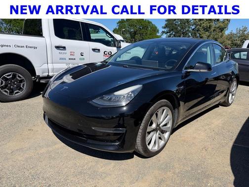 Solid Black 2018 Tesla Model 3 Long Range