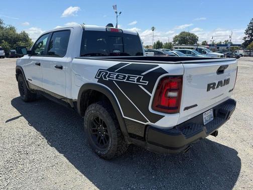 Bright White Clearcoat 2025 RAM 1500 Rebel