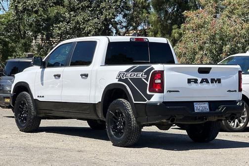 Bright White Clearcoat 2025 RAM 1500 Rebel