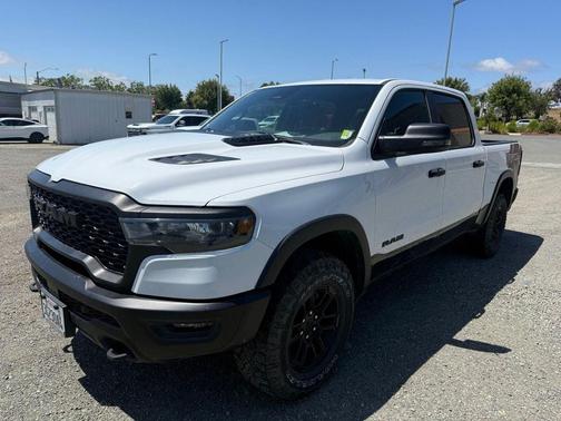 Bright White Clearcoat 2025 RAM 1500 Rebel