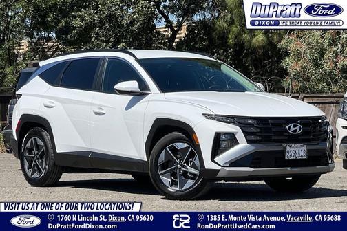 White Pearl 2025 Hyundai TUCSON SEL
