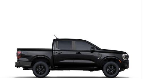 Shadow Black 2025 Ford Ranger LARIAT