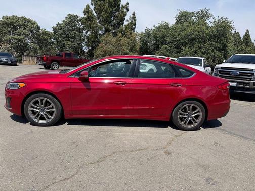 Red Metallic 2020 Ford Fusion SEL