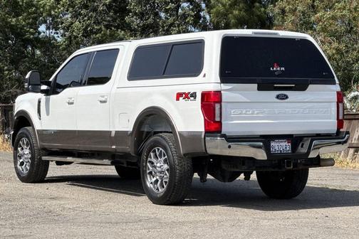 Star White Metallic Tri-Coat 2022 Ford F-350 Lariat