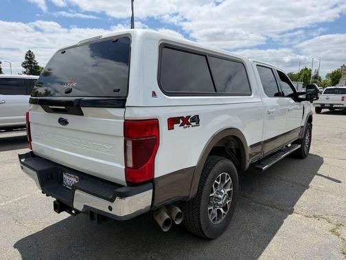 Star White Metallic Tri-Coat 2022 Ford F-350 Lariat