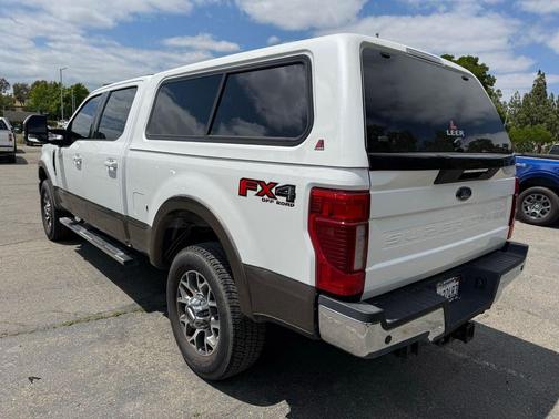 Star White Metallic Tri-Coat 2022 Ford F-350 Lariat