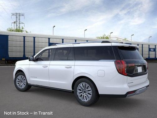 Star White Metallic Tri-Coat 2026 Ford Expedition Max Platinum