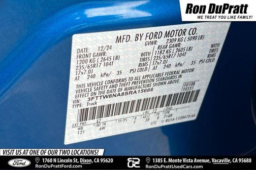 2025 Ford Maverick Tremor