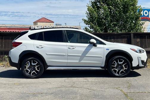 Crystal White Pearl 2023 Subaru Crosstrek Hybrid Base