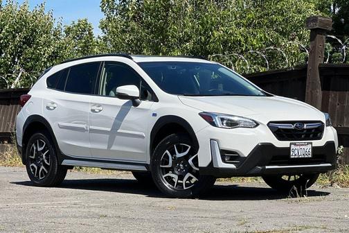 Crystal White Pearl 2023 Subaru Crosstrek Hybrid Base