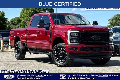 Ruby Red Metallic Tinted Clearcoat 2025 Ford F-350 Lariat