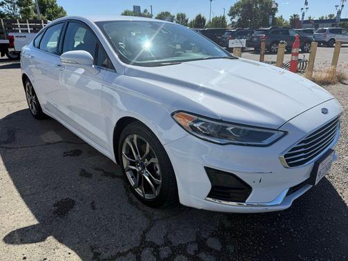 Oxford White 2020 Ford Fusion SEL