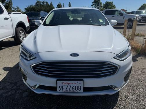 Oxford White 2020 Ford Fusion SEL