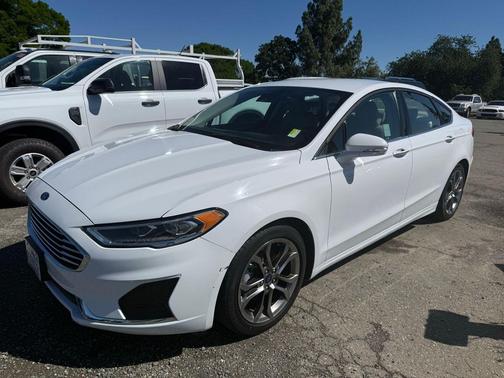 Oxford White 2020 Ford Fusion SEL