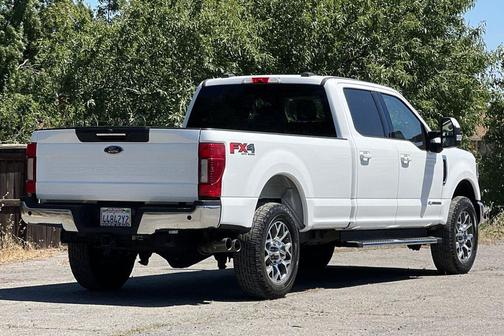 Star White Metallic Tri-Coat 2020 Ford F-350 Lariat
