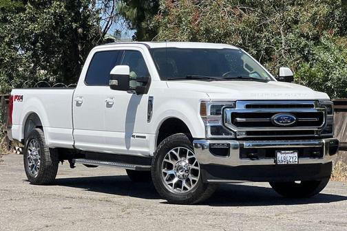 Star White Metallic Tri-Coat 2020 Ford F-350 Lariat