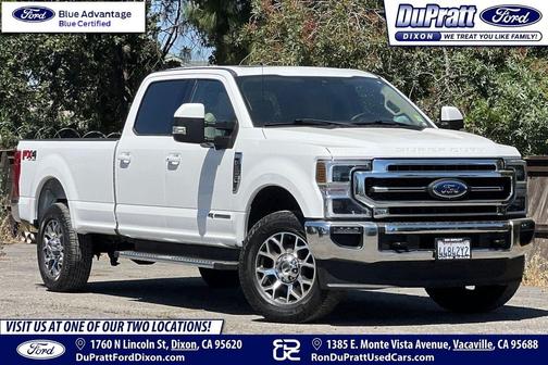 Star White Metallic Tri-Coat 2020 Ford F-350 Lariat
