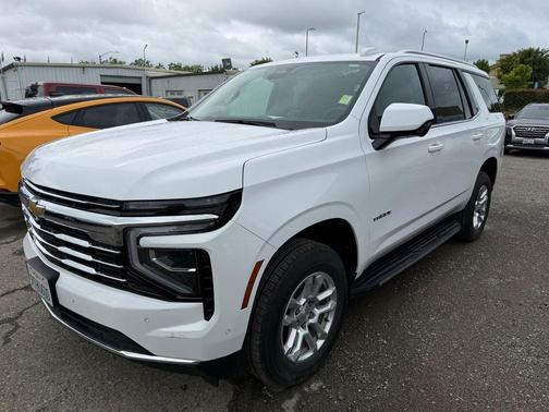 Summit White 2025 Chevrolet Tahoe LT