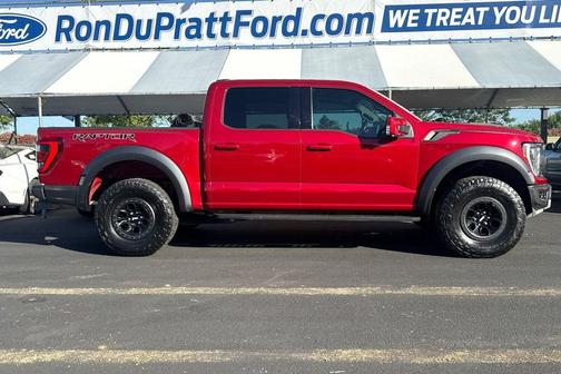 Rapid Red Metallic Tinted Clearcoat 2022 Ford F-150 Raptor