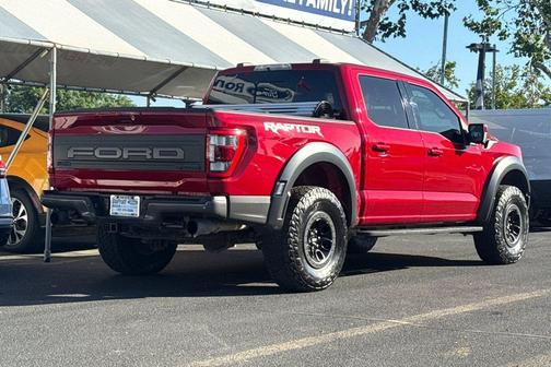 Rapid Red Metallic Tinted Clearcoat 2022 Ford F-150 Raptor