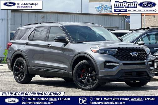 Carbonized Gray Metallic 2023 Ford Explorer ST