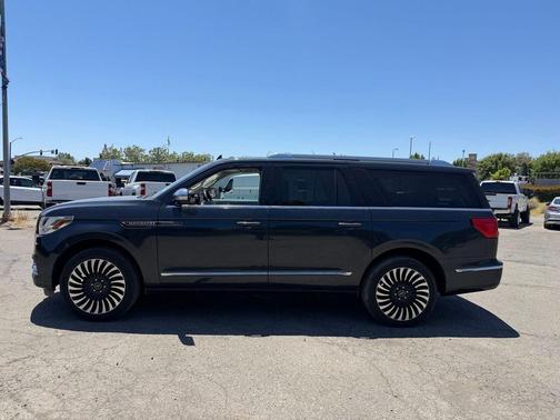 Flight Blue 2021 Lincoln Navigator Black Label