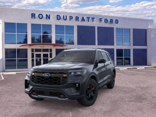 Agate Black Metallic 2026 Ford Explorer Tremor